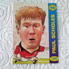 Paul Scholes Manchester United Football Trading Card 1998 to 1999