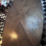 dark wooden kitchen table Image 2
