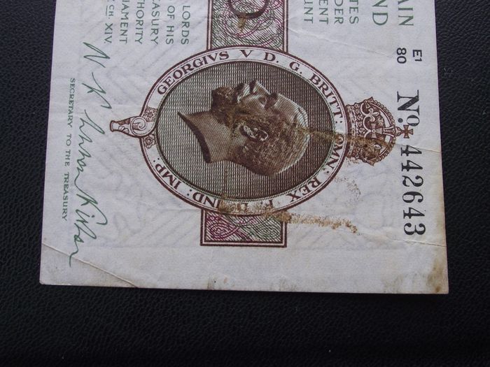 Great Britain. One Pound Nd (1923)