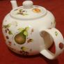 Leonardo Collection " Various Fruits " Colorful Pattern Fine China Tea Pot Designed In England Image 6