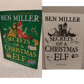 Secrets of a Christmas elf by Ben Miller HARDBACK BOOK