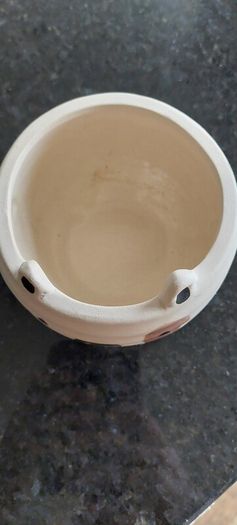 Bulldog plant pot