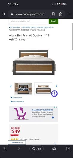 Double Bed Frame