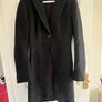 All Saints Tuxedo Style Black Jacket Size 8 Image 4