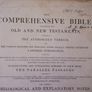 Antique Comprehensive Bible By Bagsters (one cover is missing, see photos) Image 5
