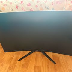 Acer nitro ED320QR 31.5inch curved monitor and sound bar