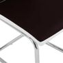 Cantilever Dining Chairs 2 pcs Brown Faux Leather Image 6