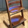 Stokke Tripp Trapp Walnut High Chair and Baby Seat Image 2