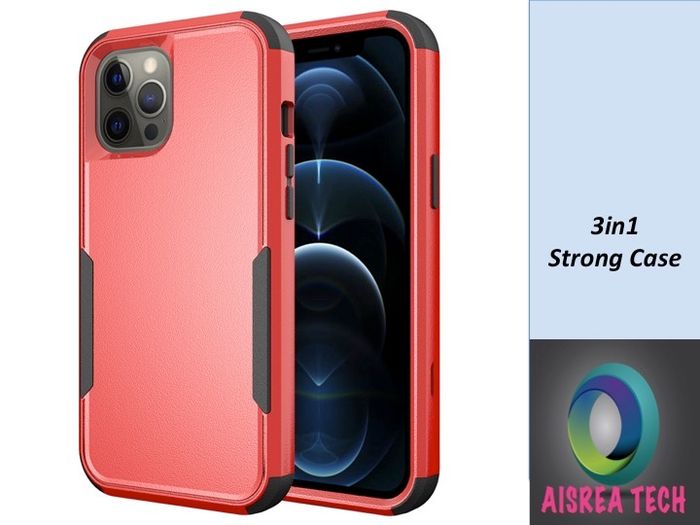 3IN1 HEAVY DUTY SHOCKPROOF Strong Phone Case Back cover iPhone 6 7 8 iPhone XR/ iphone 11/ iPhone 13/ 13PRO/ 13 PRO MAX