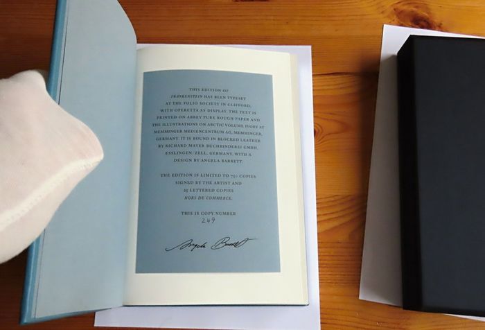 Frankenstein (Limited Edition) - Mary Shelley - Folio Society ONLY 750 COPIES