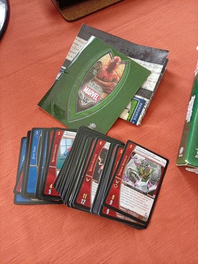 Spider-man V Doc Ock card game