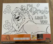 Lion King Paint by Numbers