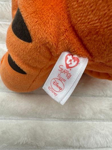 Disney TY Tigger Sparkle Plush approx. 10 Used Please see pictures