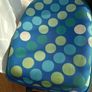 Blue dotted suitcase Image 6
