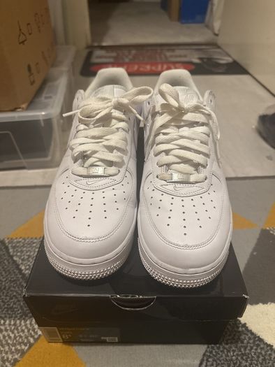 Nike Air Force 1 x Supreme uk 7.5 like new