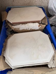 Box of tiles