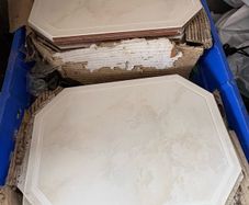 Box of tiles