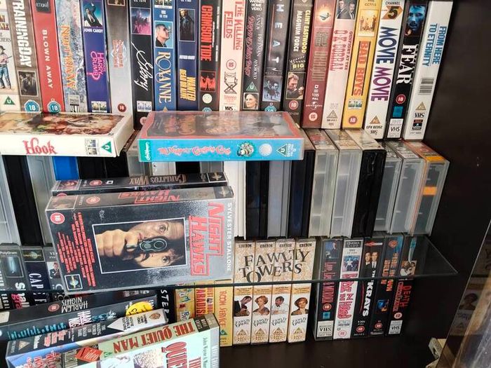 action figure, graphic novel, toys,books, VHS massive collection