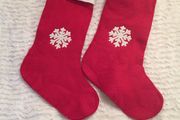 2 Brand New Felt Christmas Stockings
