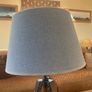 Wooden Tripod Table Lamps x 2 Image 3