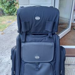 Motorcycle sissy bar bag