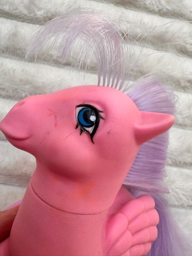 Vintage Hasbro My Little Pony G1 1985 Northstar North Star Pegasus Dirty Used Please see photos