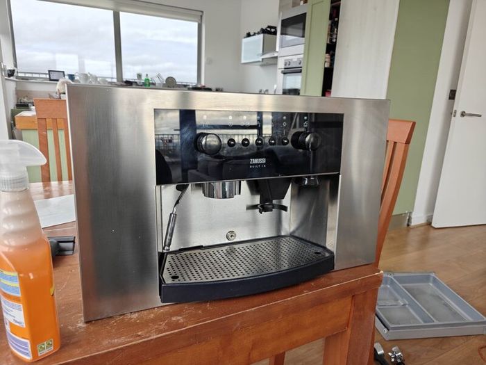 Zanussi built in coffee machine