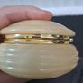 Vintage alabaster jewellery box Image 3