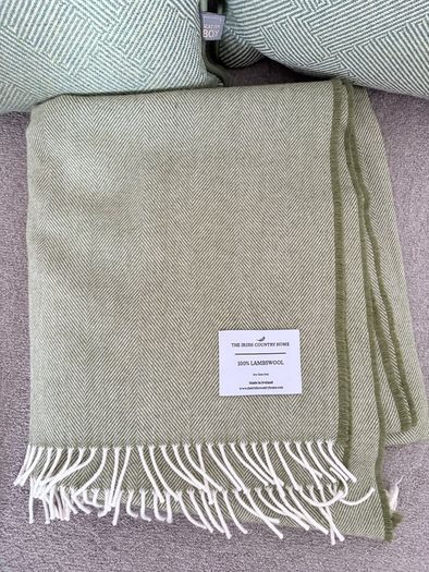 cushion and throw