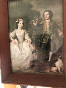 Print of boy and girl