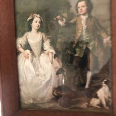 Print of boy and girl