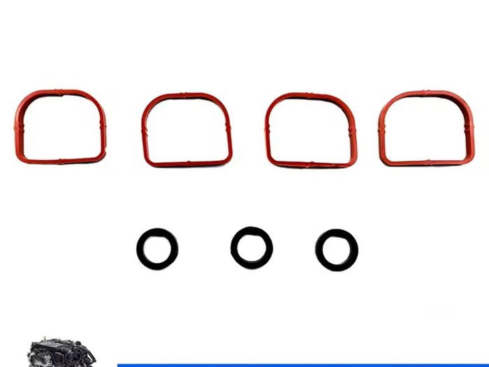 Intake Manifold Gasket Set For BMW E46 E90 E91 E81 E82 E85 E84 E87 N46 B20 X1 X3 Z4 Autos Accessories Engine Parts 11617530703
