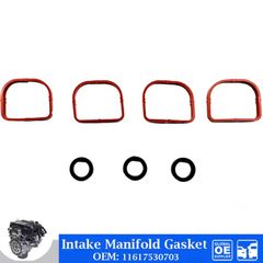 Intake Manifold Gasket Set For BMW E46 E90 E91 E81 E82 E85 E84 E87 N46 B20 X1 X3 Z4 Autos Accessories Engine Parts 11617530703