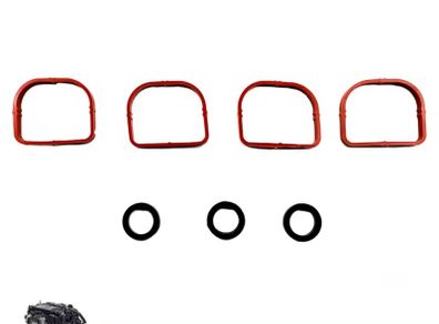 Intake Manifold Gasket Set For BMW E46 E90 E91 E81 E82 E85 E84 E87 N46 B20 X1 X3 Z4 Autos Accessories Engine Parts 11617530703
