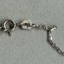 silver cross chain Image 3