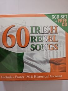 60 Irish Rebel Songs 4CD Boxset (NEW)