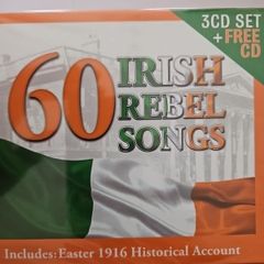 60 Irish Rebel Songs 4CD Boxset (NEW)