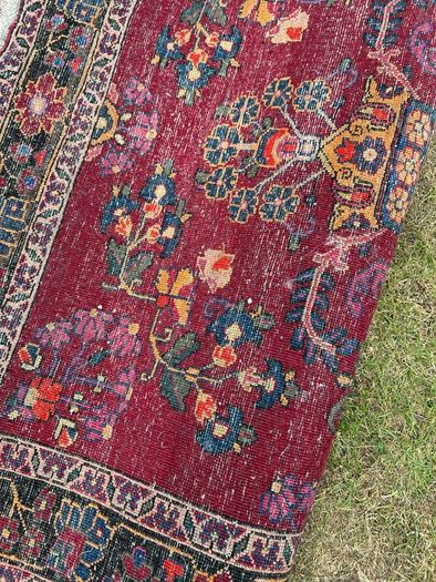 Antique Persian Hand Knotted Rug