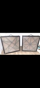 2 x vintage  light boxes