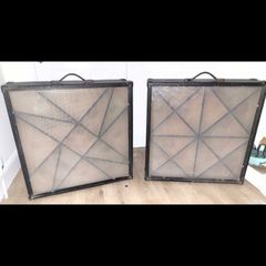 2 x vintage  light boxes