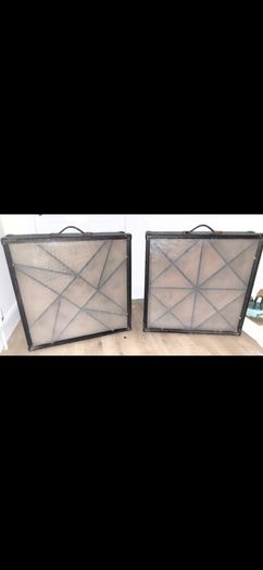 2 x vintage  light boxes
