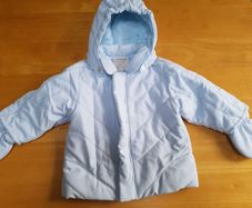 Baby boys blue jacket and trousers set 6 mths emile et rose