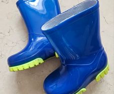 Demar Toddler Blue/Neon Yellow Wellies EU 20/21