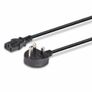 Lindy 0.7m UK 3 Pin Plug to IEC C13 mains power Cable, Black - NEW Image 3