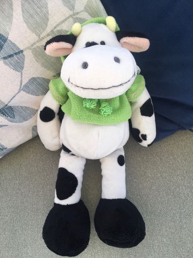Cute soft cow toy