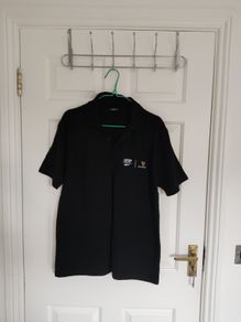 Official Guinness Black Polo Shirt - "Learning for Life"