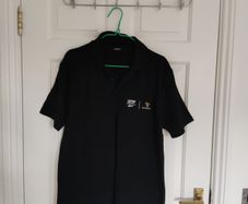 Official Guinness Black Polo Shirt - "Learning for Life"