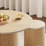 Round Dining Table with 4 Stools Image 5