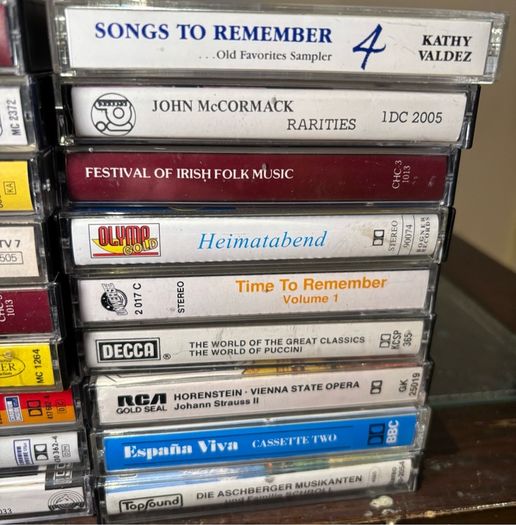 Original album cassettes