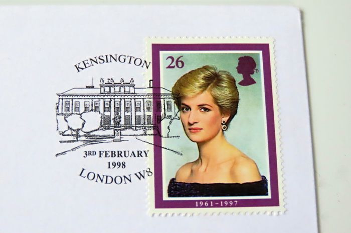 Lady Diana Angola Landmines BUNC Rare higher value year 1993 50p coin stamp cover